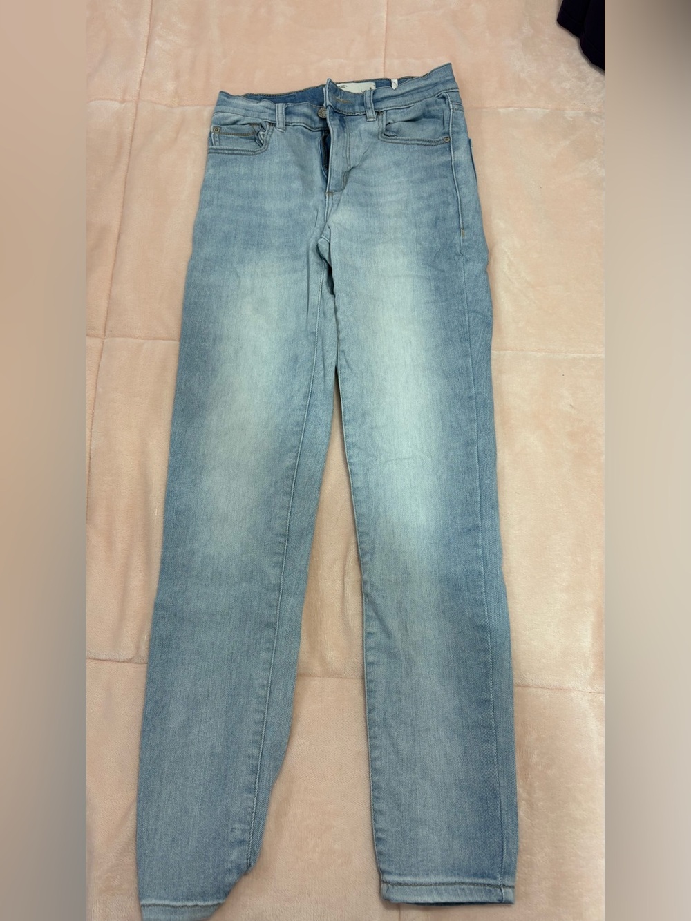 Garage Light Blue Skinny Jeans